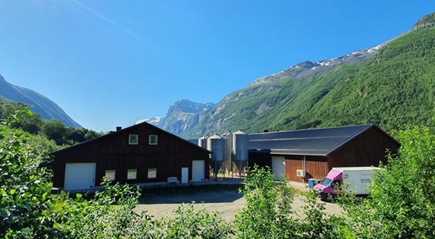 Hønsefjøs hos Tuppen & Lillemor, Sunndal